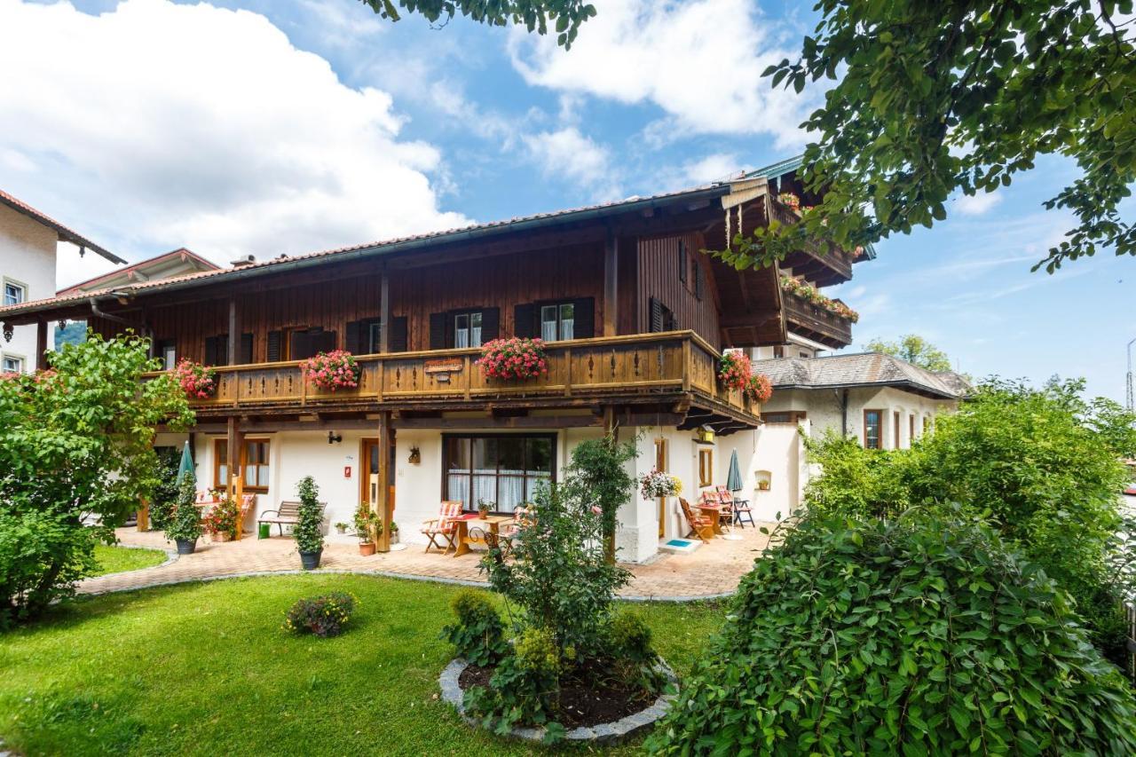 Cafe Chiemgau Und Gaestehaus Ruhpolding Kültér fotó