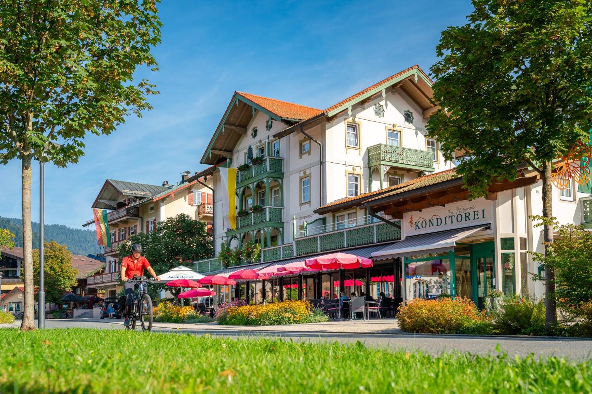 Cafe Chiemgau Und Gaestehaus Ruhpolding Kültér fotó